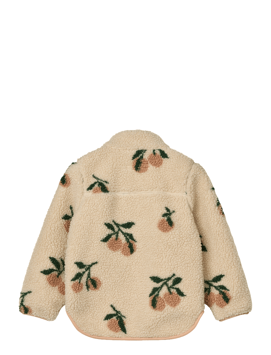 Liewood - Nolan Pile Jacket - fleecejakker - peach / sea shell - 2