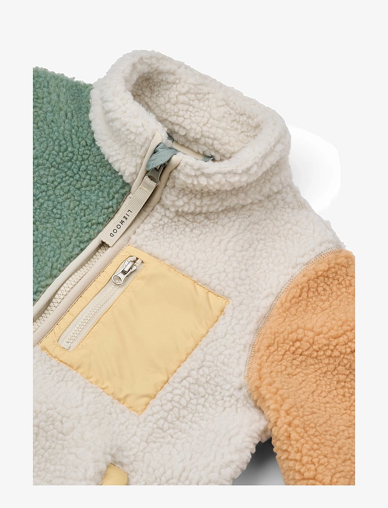 Liewood - Nolan Pile Jacket - fleecejacken - peppermint multi mix - 3