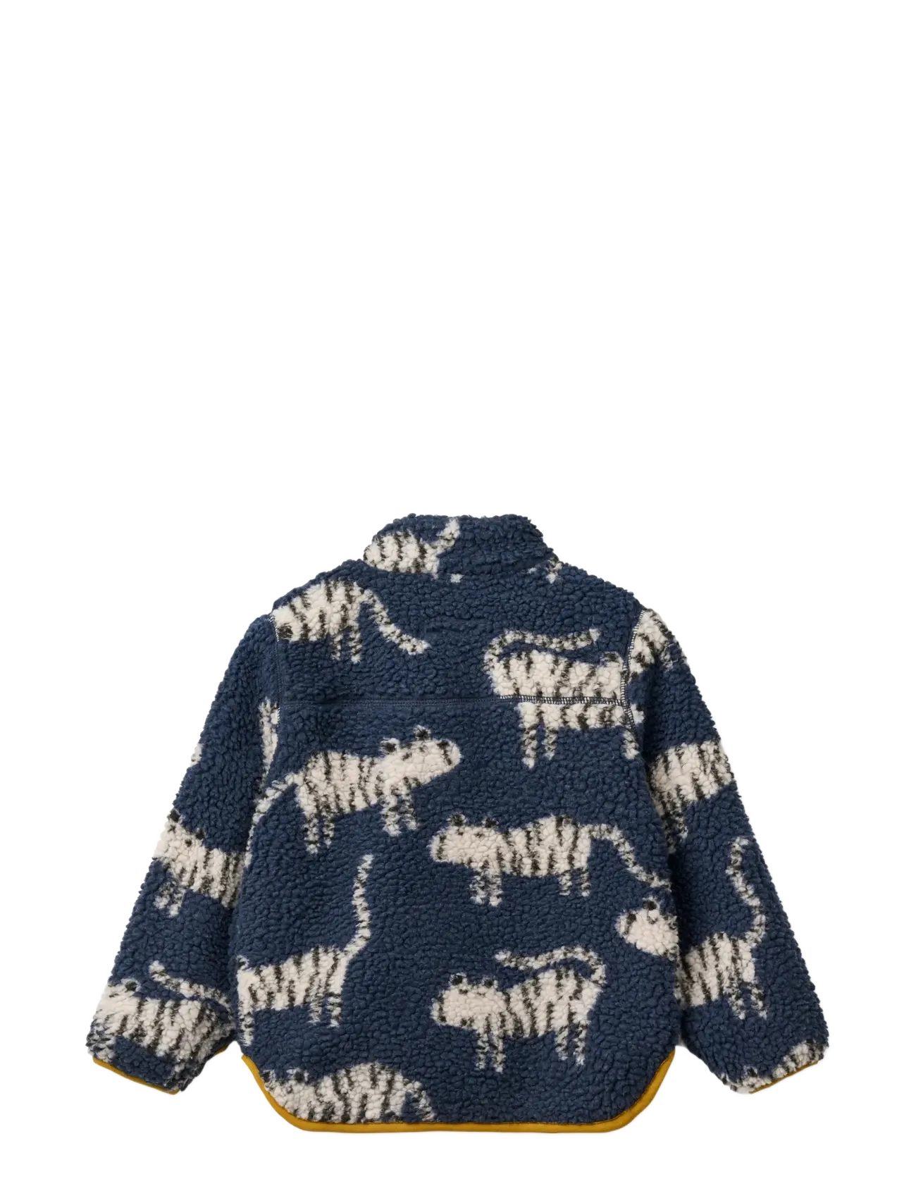 Liewood - Nolan Pile Jacket - fleecejakker - tiger / classic navy - 1