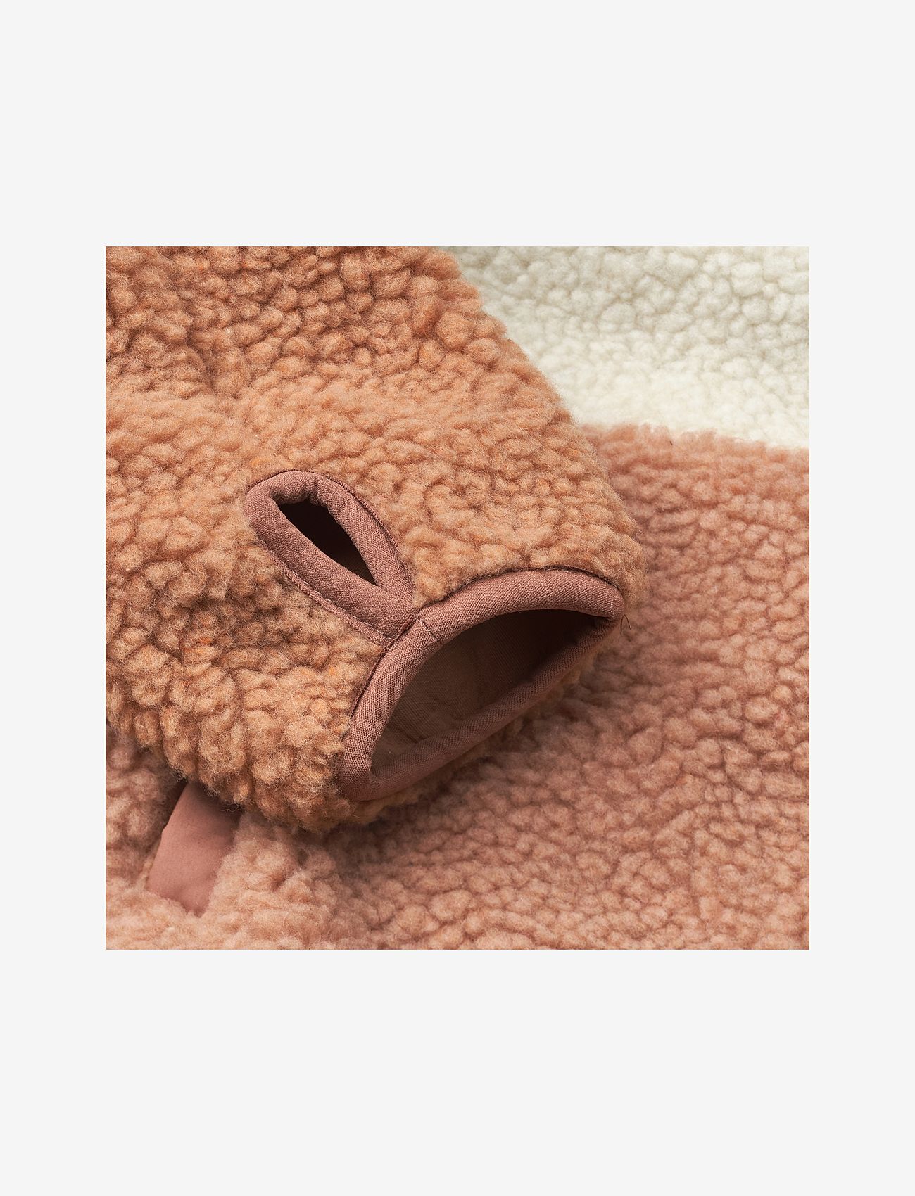 Liewood - Nolan Pile Jacket - fliisjakid - tuscany rose multi mix - 3