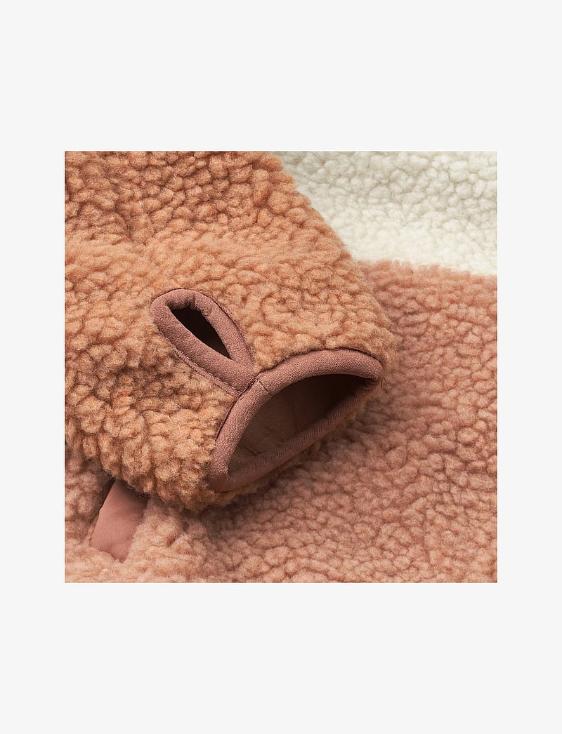 Liewood - Nolan Pile Jacket - fliisjakid - tuscany rose multi mix - 3