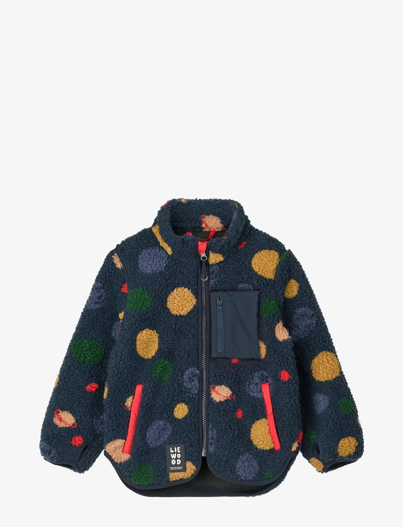 Liewood - Nolan Pile Jacket - fleecejackor - universe / classic navy - 0