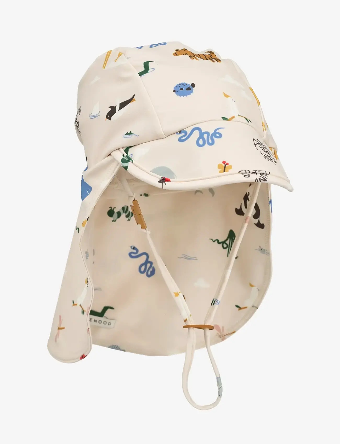 Liewood - Cecilia Swim Hat - swim hats - around the world / sandy - 0