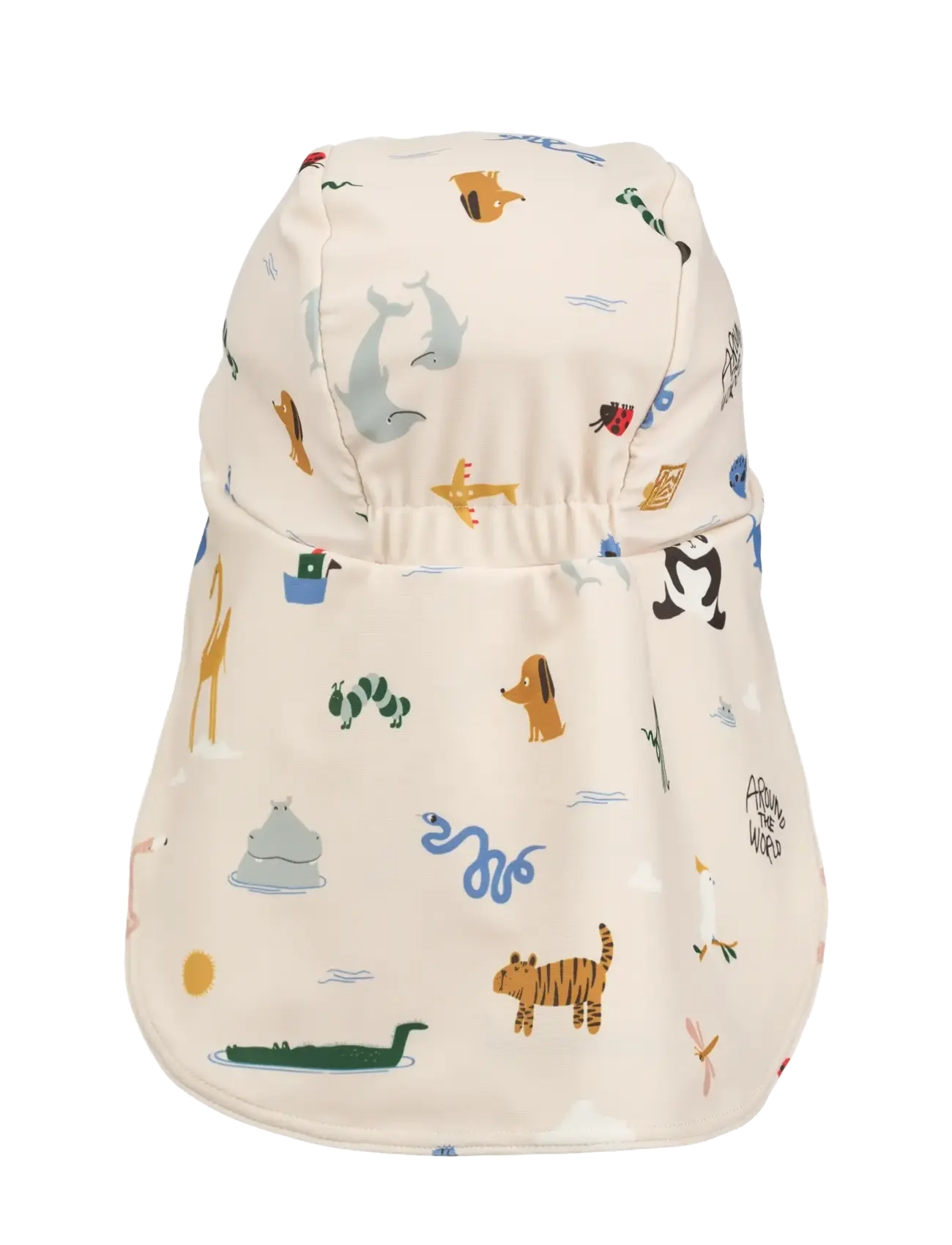 Liewood - Cecilia Swim Hat - badekappen - around the world / sandy - 1