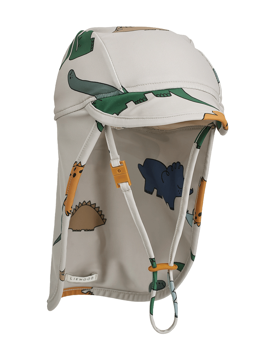 Liewood - Cecilia Swim Hat - badmössor - dinosaurs / mist - 0