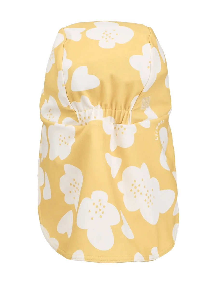 Liewood - Cecilia Swim Hat - swim hats - flower / lemon yellow - 2