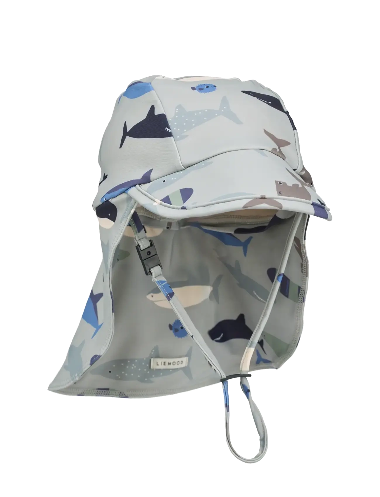 Cecilia Swim Hat - SHARK / DOVE BLUE