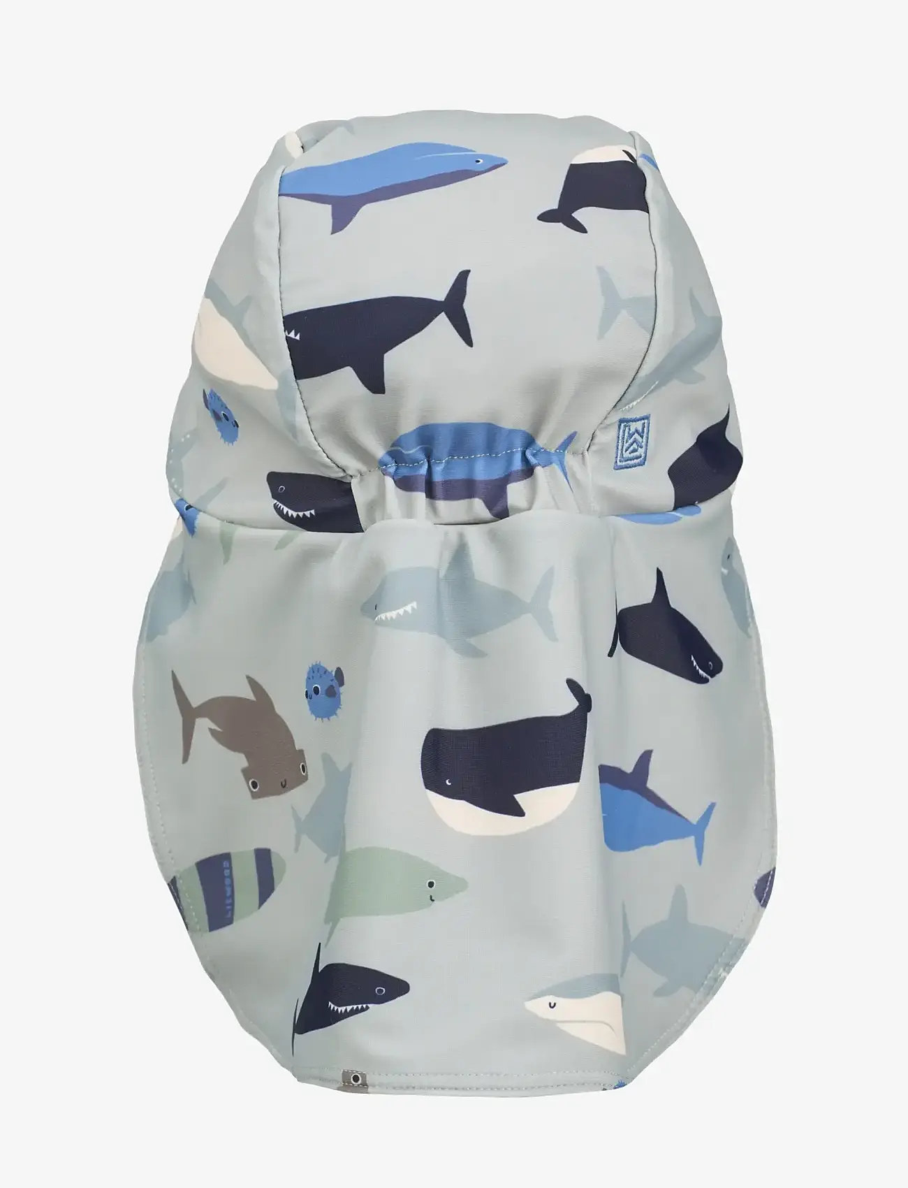 Liewood - Cecilia Swim Hat - badehætter - shark / dove blue - 2