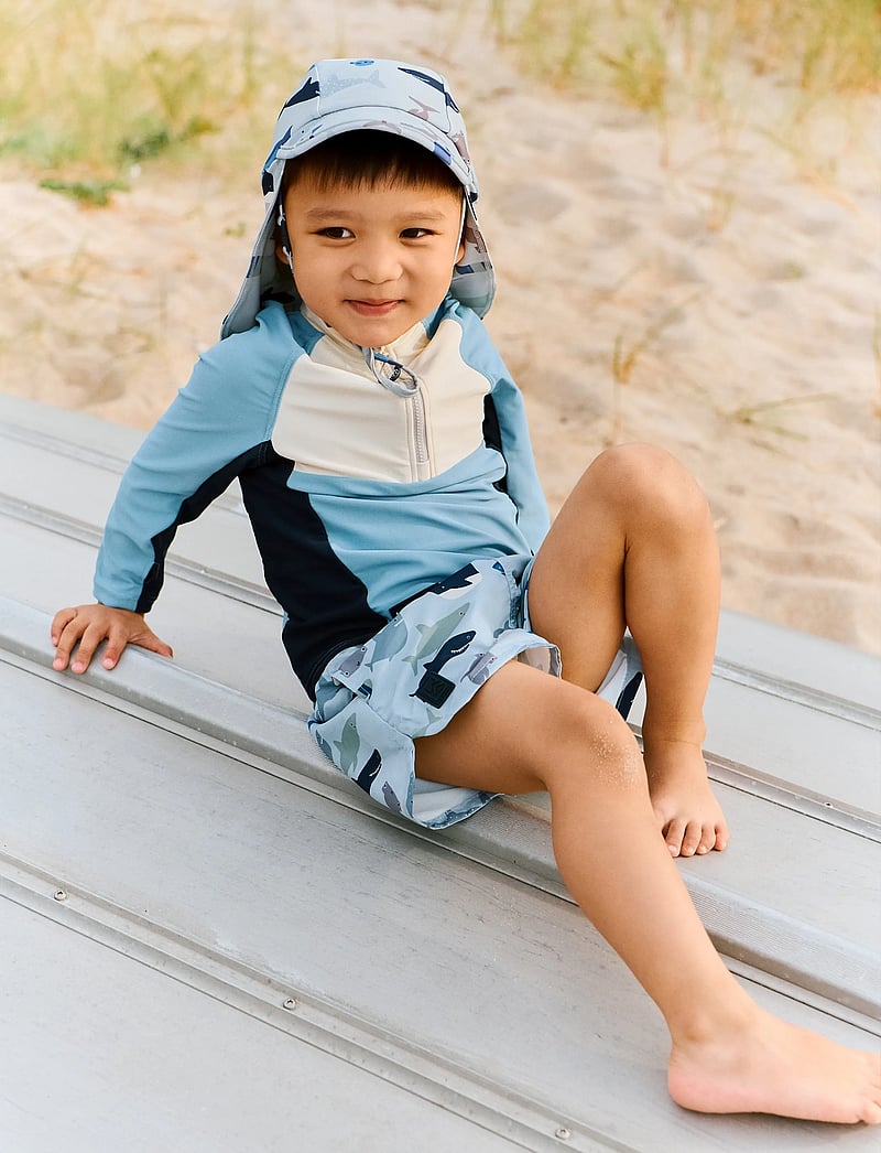 Liewood - Cecilia Swim Hat - ujumismütsid - shark / dove blue - 0