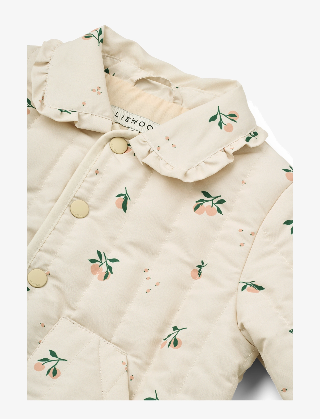Liewood - Bea Jacket With Frill - peach / sea shell - 2