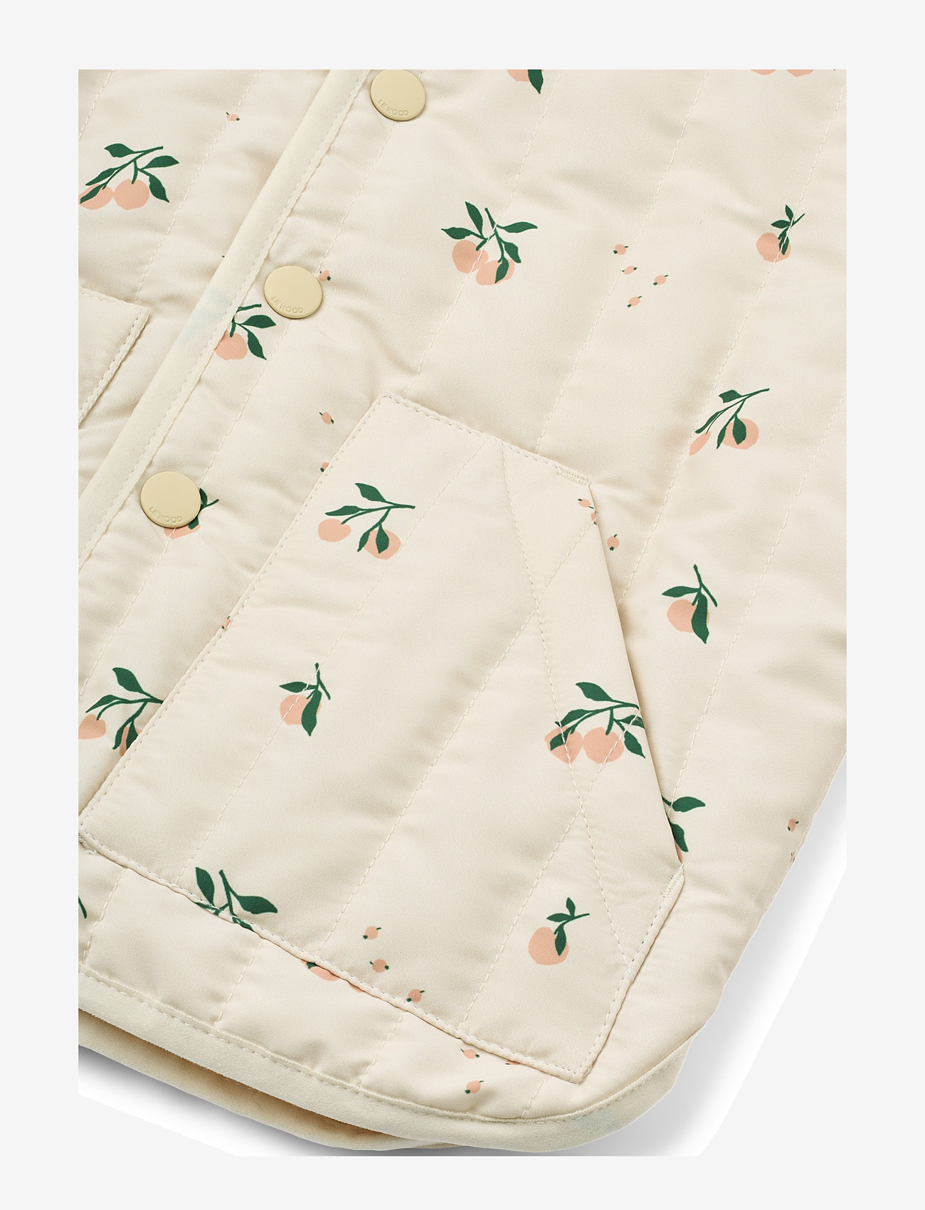 Liewood - Bea Jacket With Frill - peach / sea shell - 3