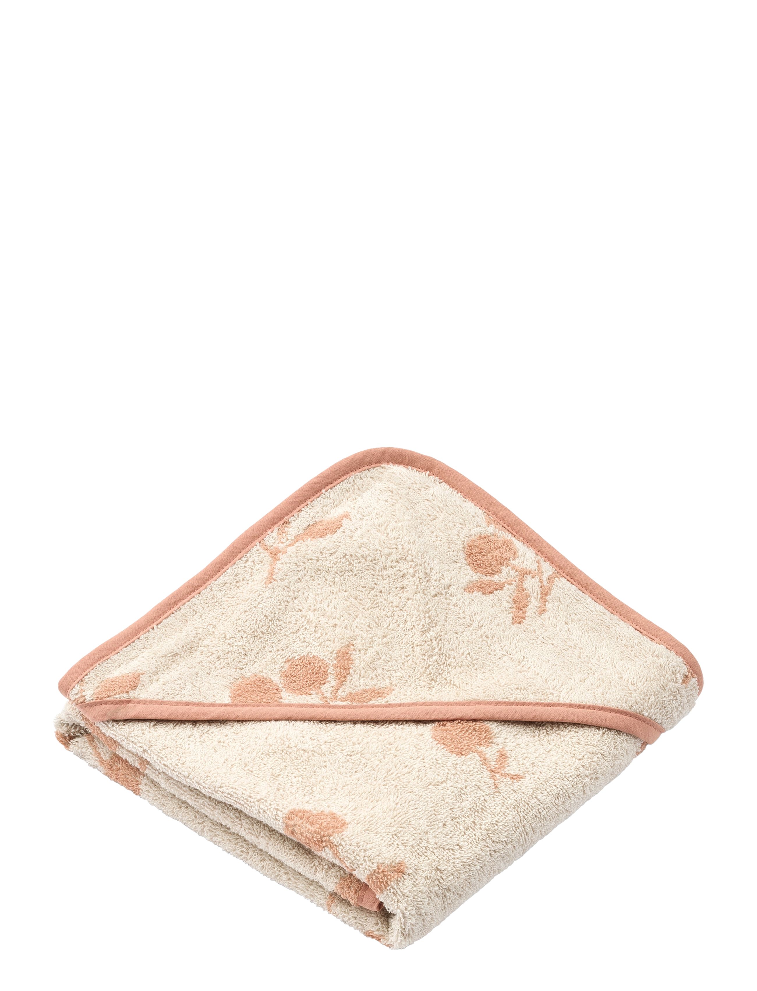Liewood Alba Yarn Dyed Hooded Baby Towel - Kids home - PEACH / SEA SHELL / pink/rose