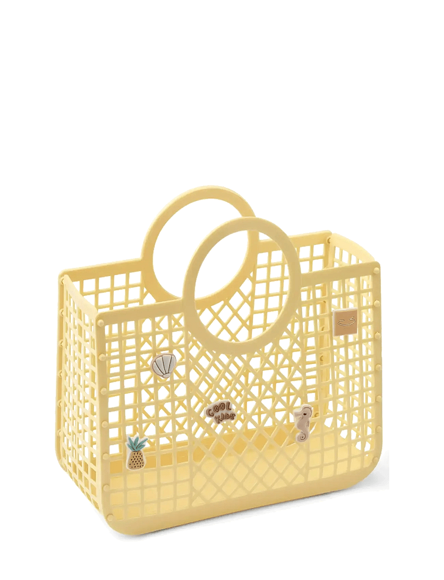 Liewood - Samantha Basket With Charms - totes & small bags - lemonade - 1