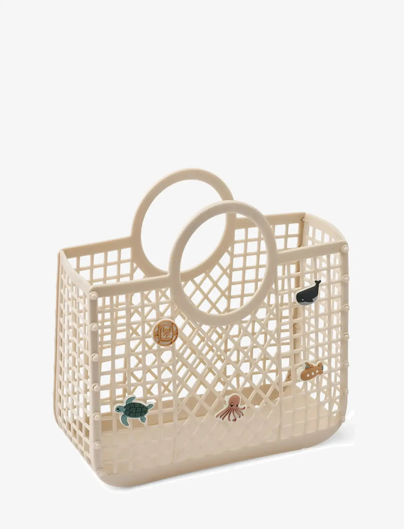 Liewood - Samantha Basket With Charms - totes & små tasker - sandy - 0
