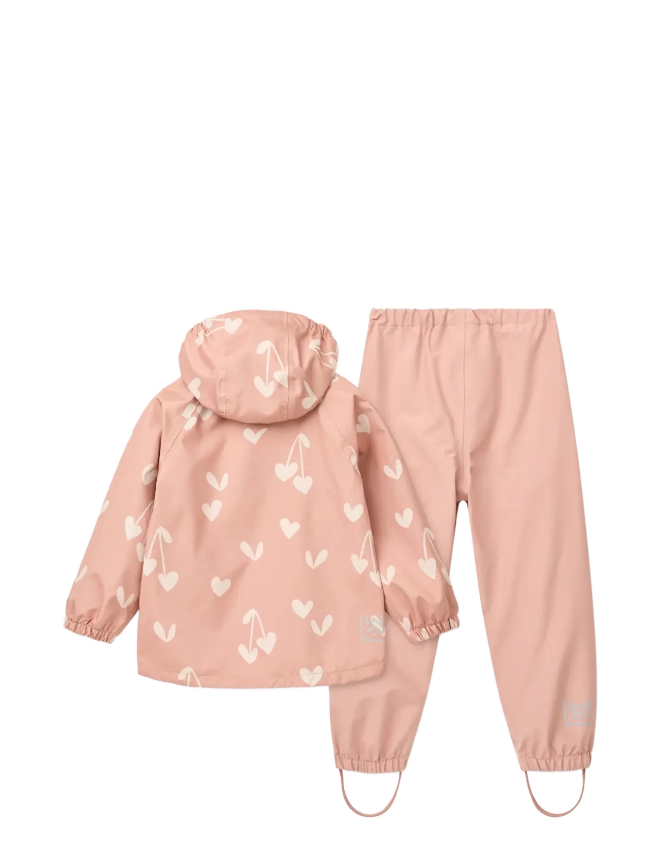 Liewood - Pedia Rainwear Set - rain sets - sweethearts / pale tuscany - 2
