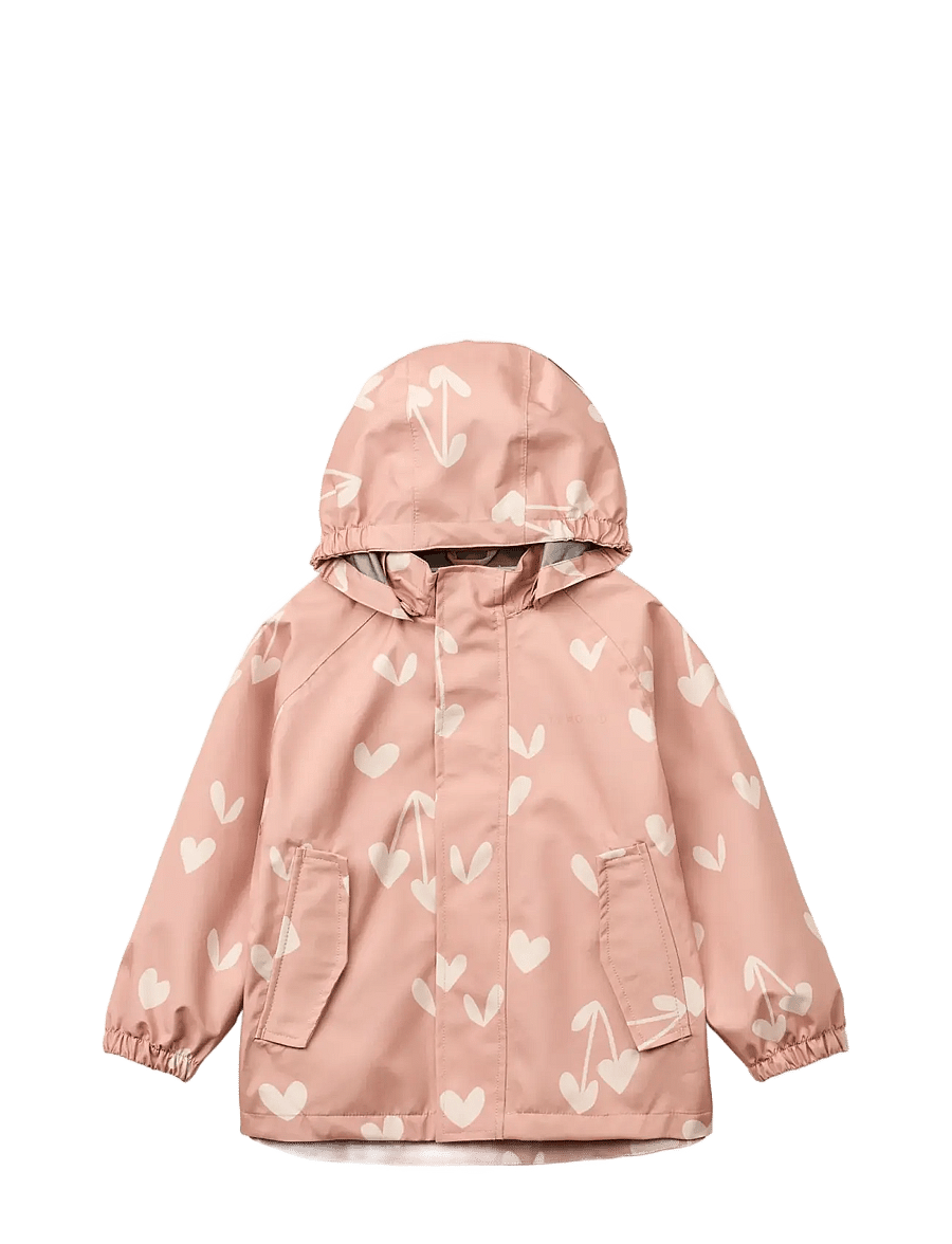 Liewood - Pedia Rainwear Set - rain sets - sweethearts / pale tuscany - 3