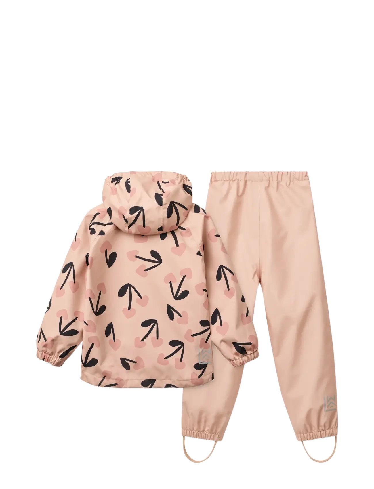 Liewood - Pedia Rainwear Set - drabužiai nuo lietaus - mega cherry heart/ rosey mix - 1