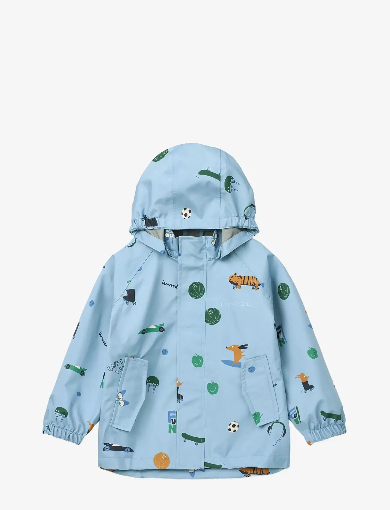 Liewood - Pedia Rainwear Set - regnsæt - fun / beach blue - 2