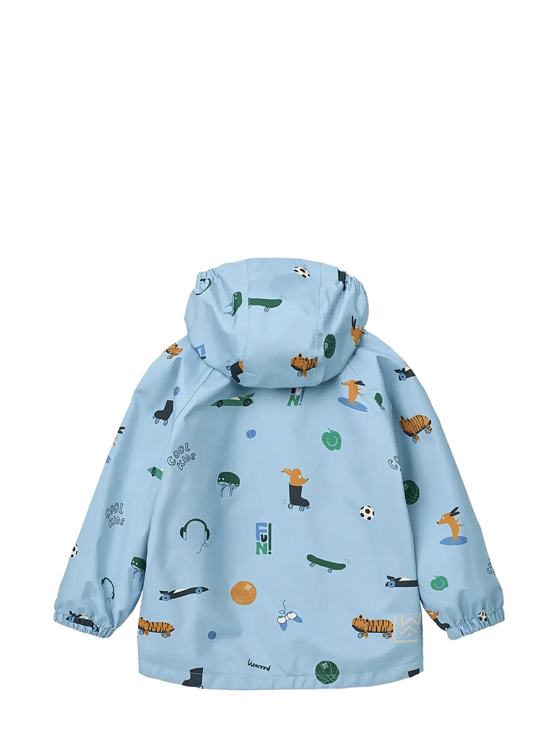 Liewood - Pedia Rainwear Set - regnsæt - fun / beach blue - 3