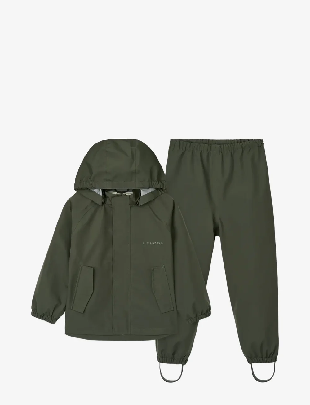 Liewood - Pedia Rainwear Set - regnsett - hunter green - 0