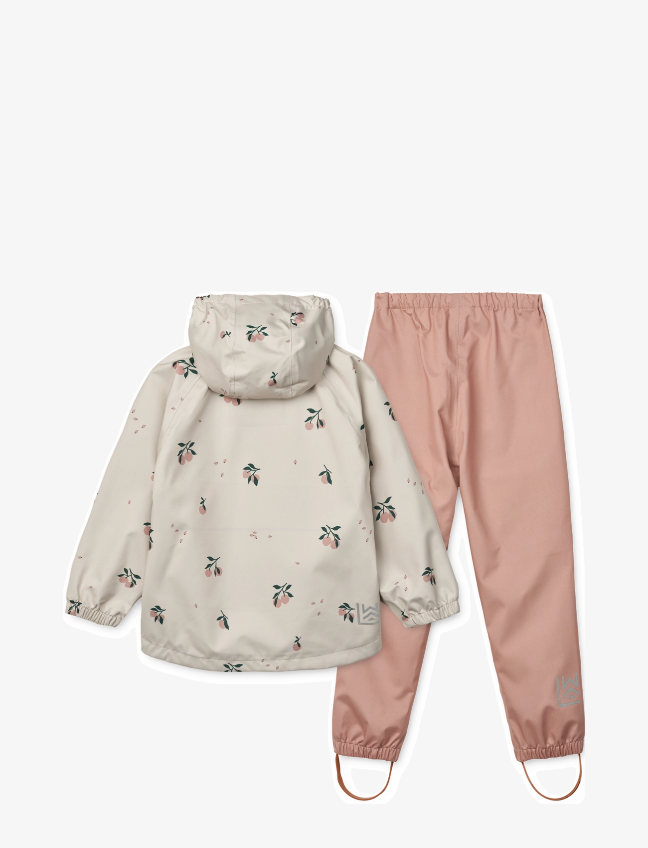 Liewood - Pedia Rainwear Set - peach / sea shell - 1