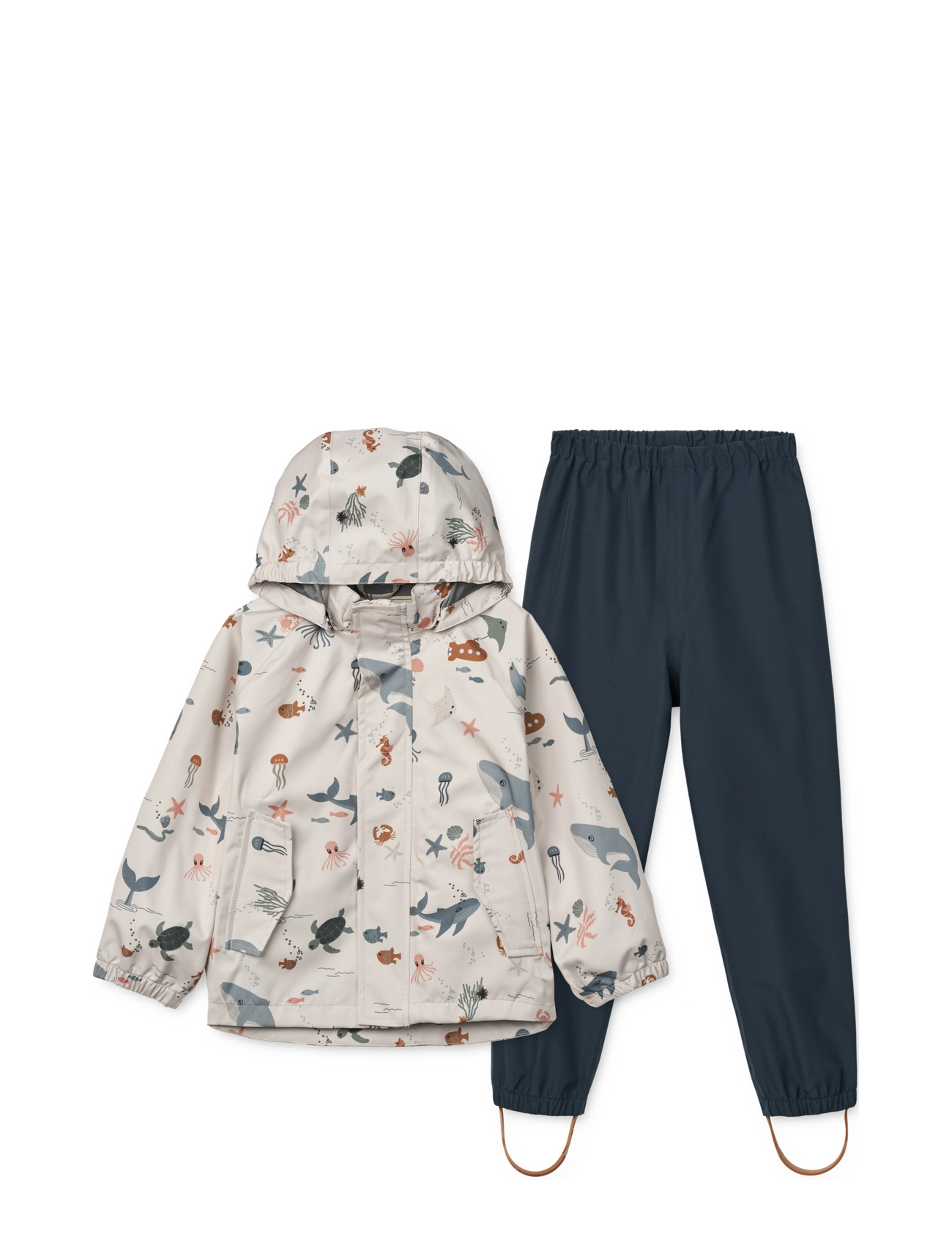 Liewood - Pedia Rainwear Set - sea creature / sandy - 1