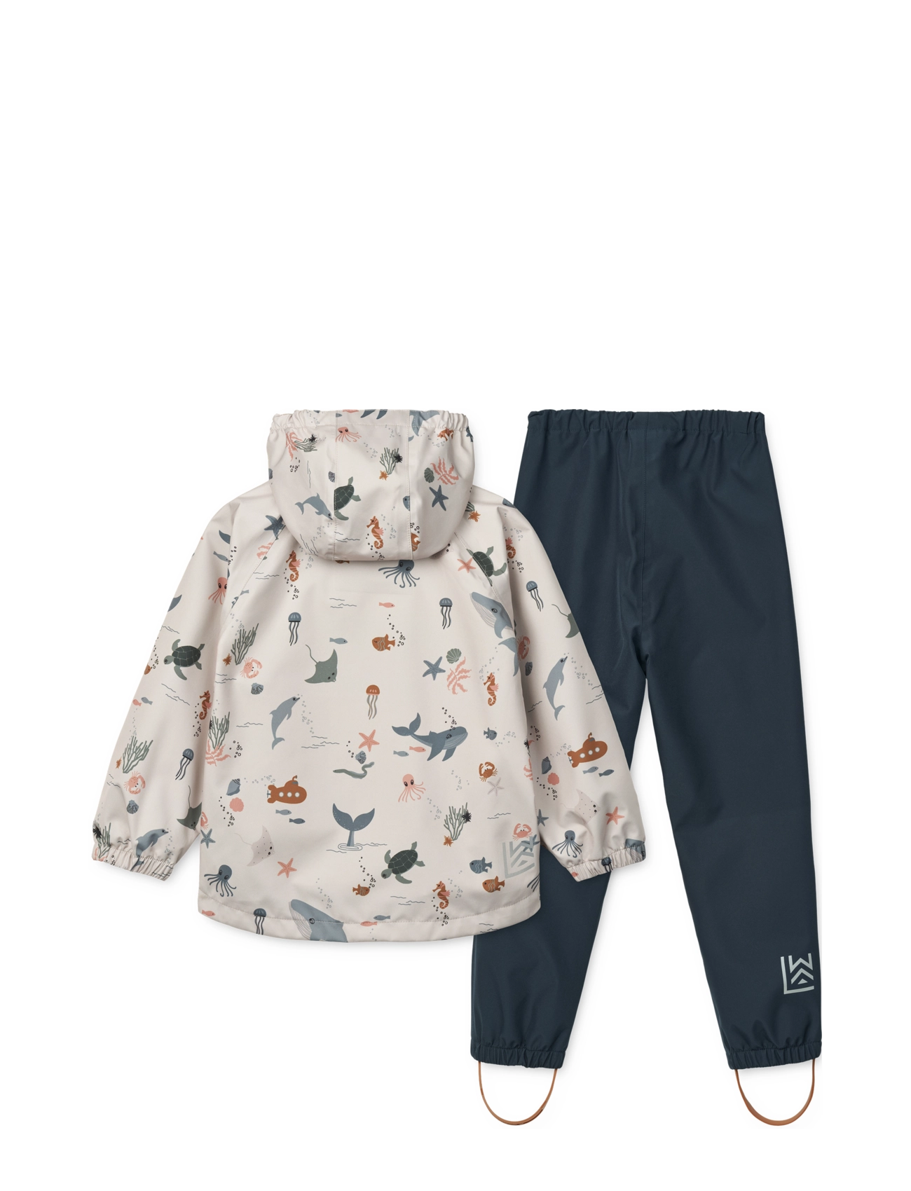 Liewood - Pedia Rainwear Set - sea creature / sandy - 2