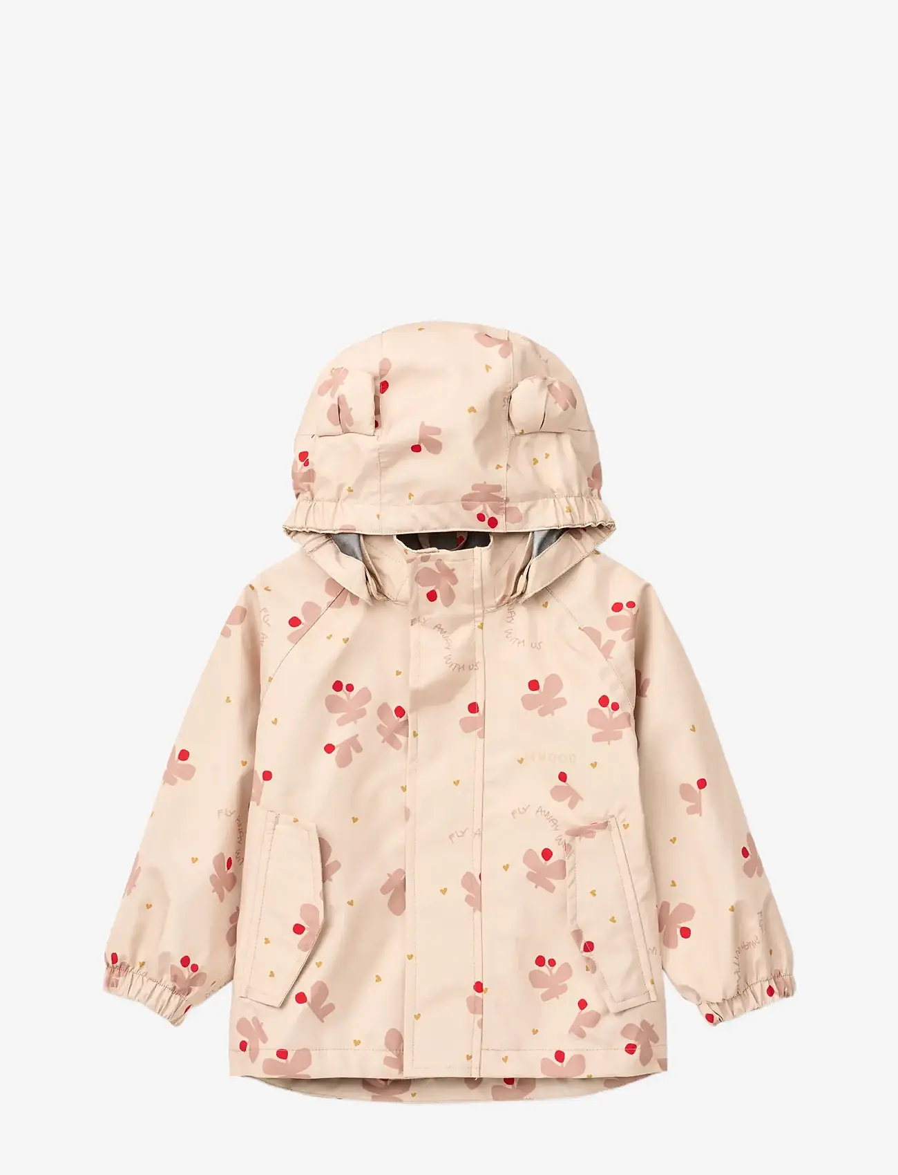 Liewood - Manu Rainwear Set - regnsæt - butterfly / apple blossom - 2