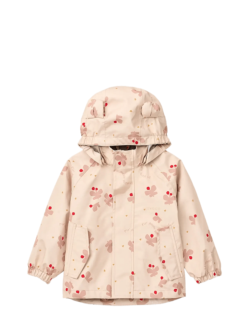 Liewood - Manu Rainwear Set - regnsæt - butterfly / apple blossom - 2