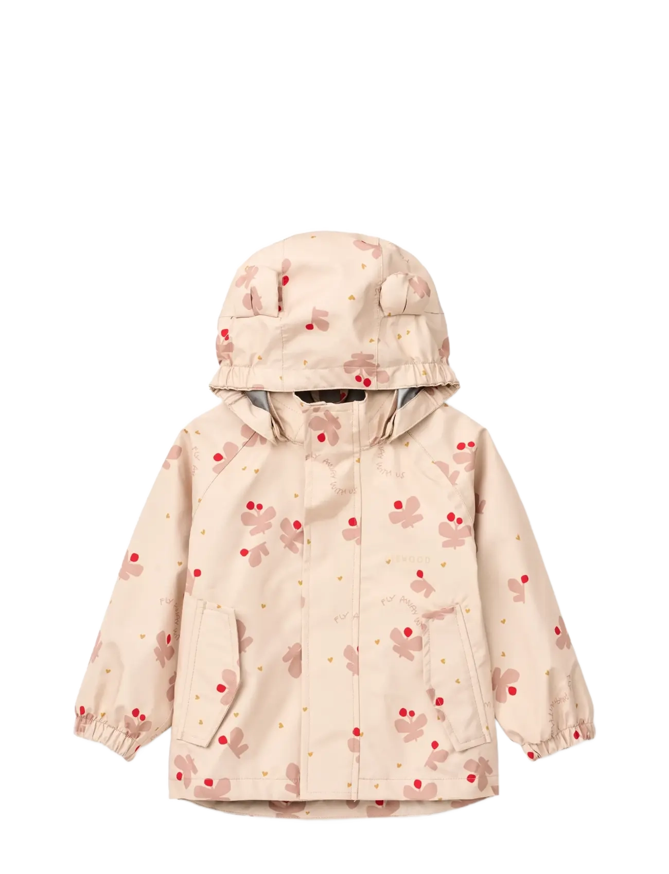 Liewood - Manu Rainwear Set - regensets - butterfly / apple blossom - 2