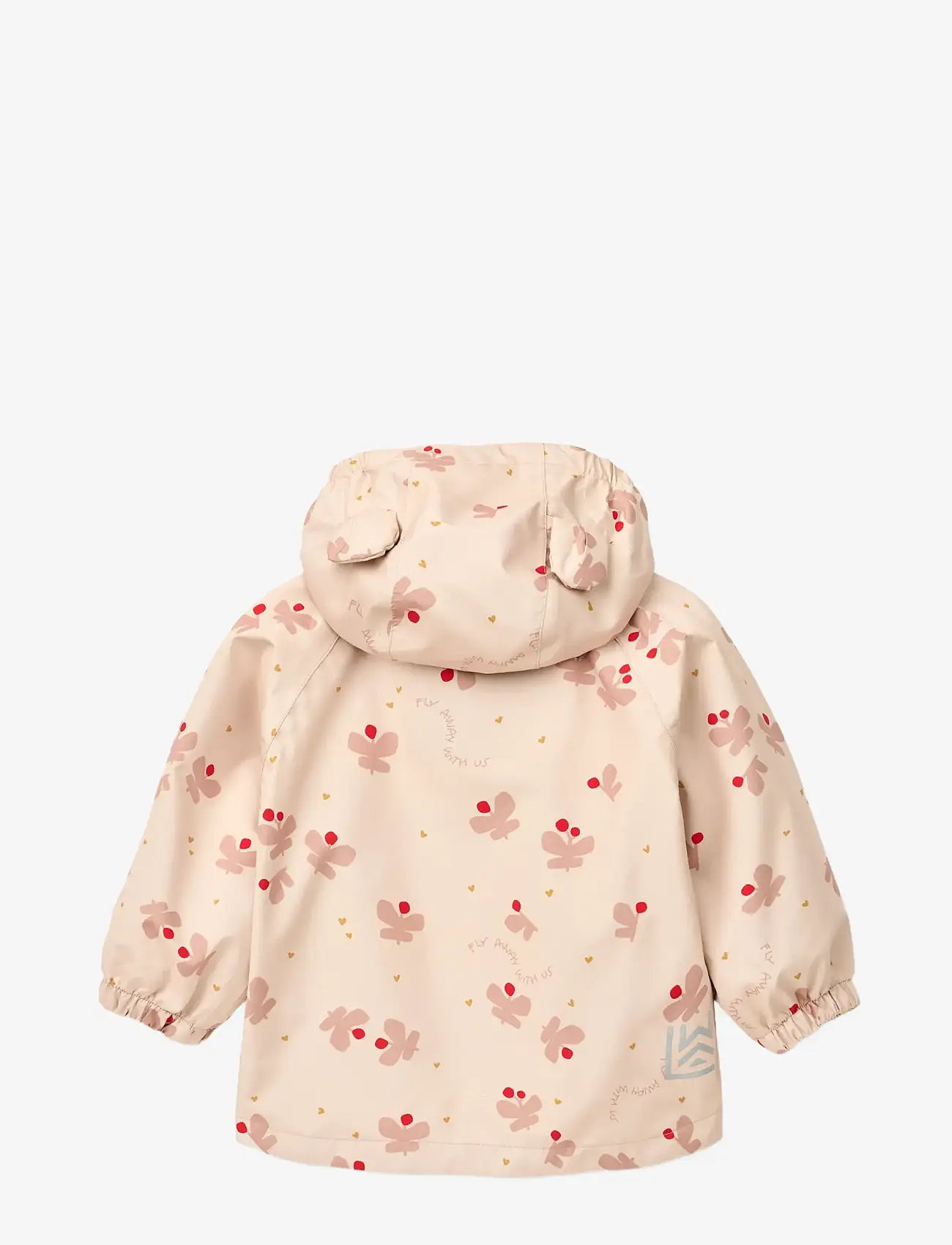 Liewood - Manu Rainwear Set - regnsæt - butterfly / apple blossom - 3