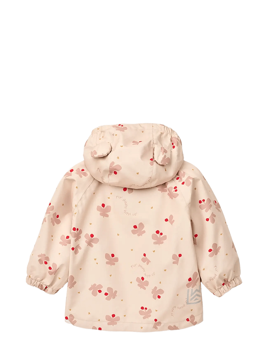 Liewood - Manu Rainwear Set - regensets - butterfly / apple blossom - 3