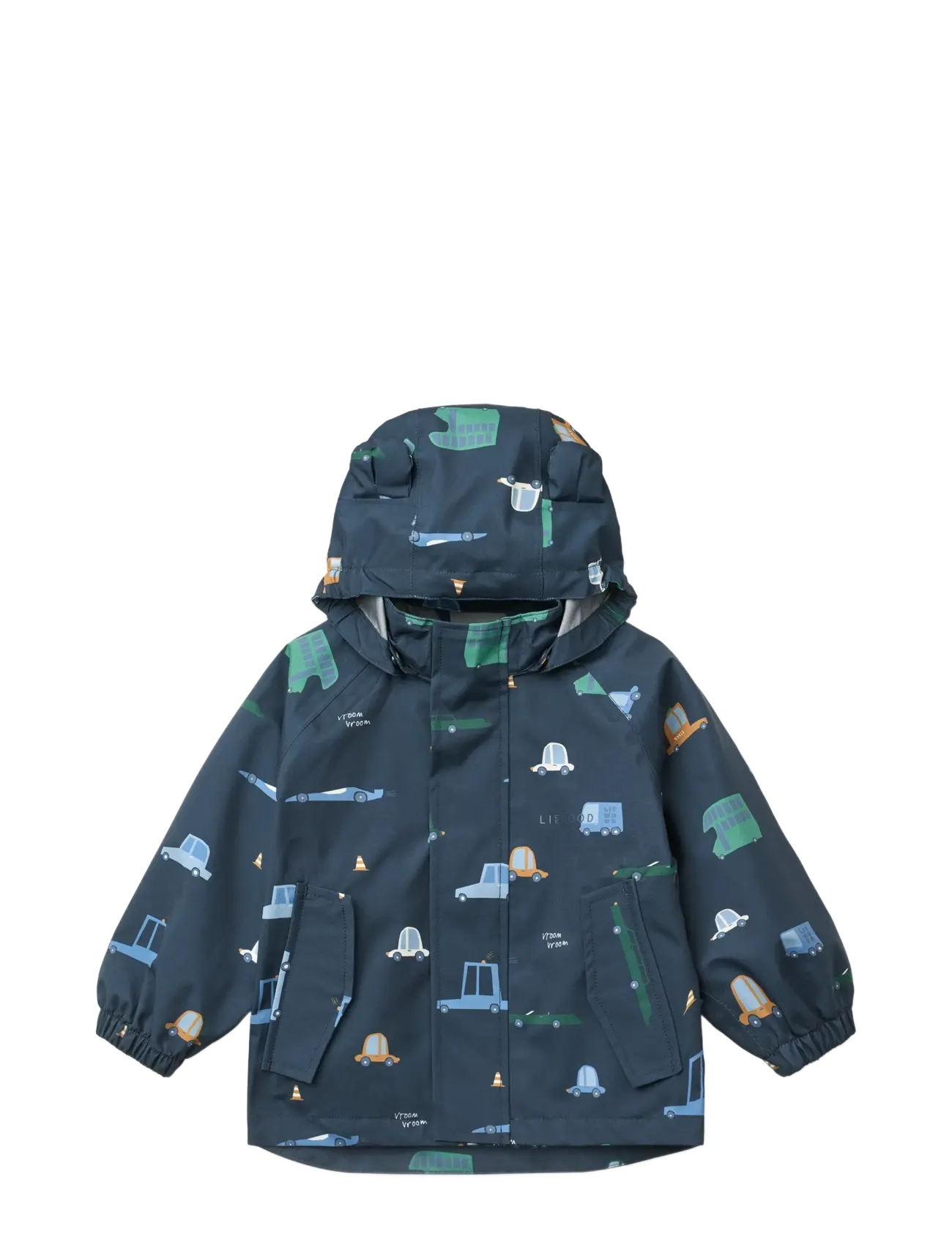 Liewood - Manu Rainwear Set - rain sets - cars / classic navy - 2