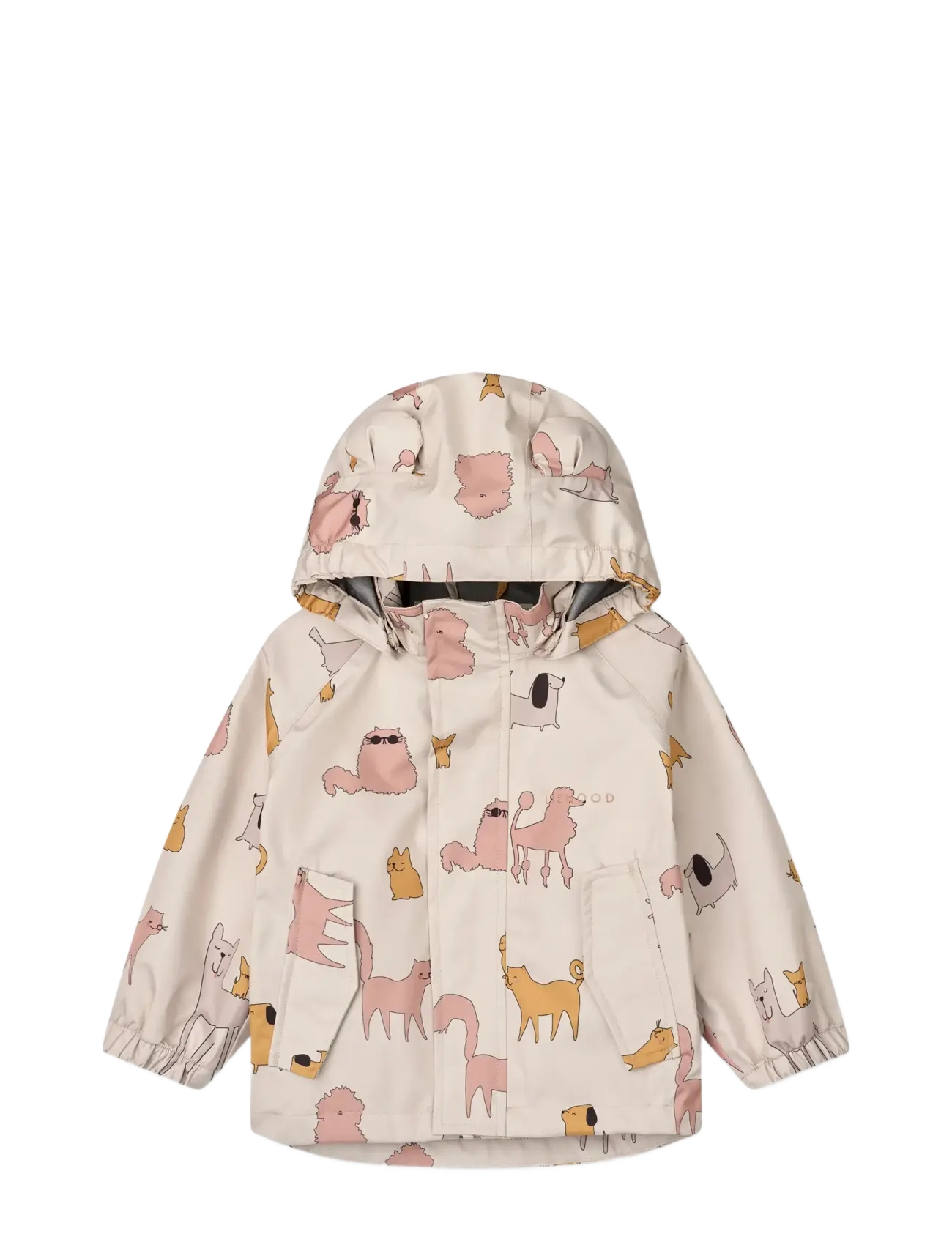 Liewood - Manu Rainwear Set - höstfynd - cats and dogs / sandy - 2