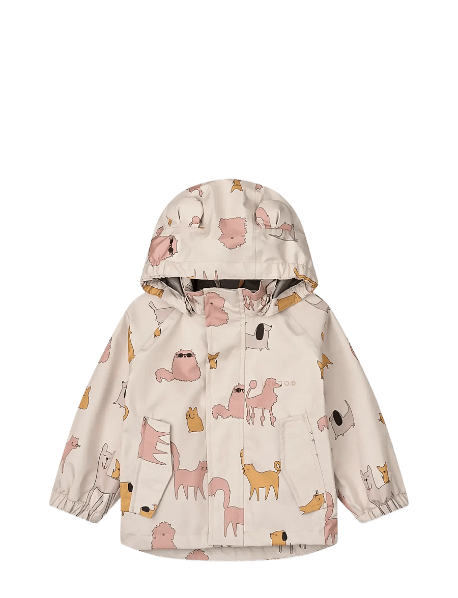 Liewood - Manu Rainwear Set - regnställ - cats and dogs / sandy - 2