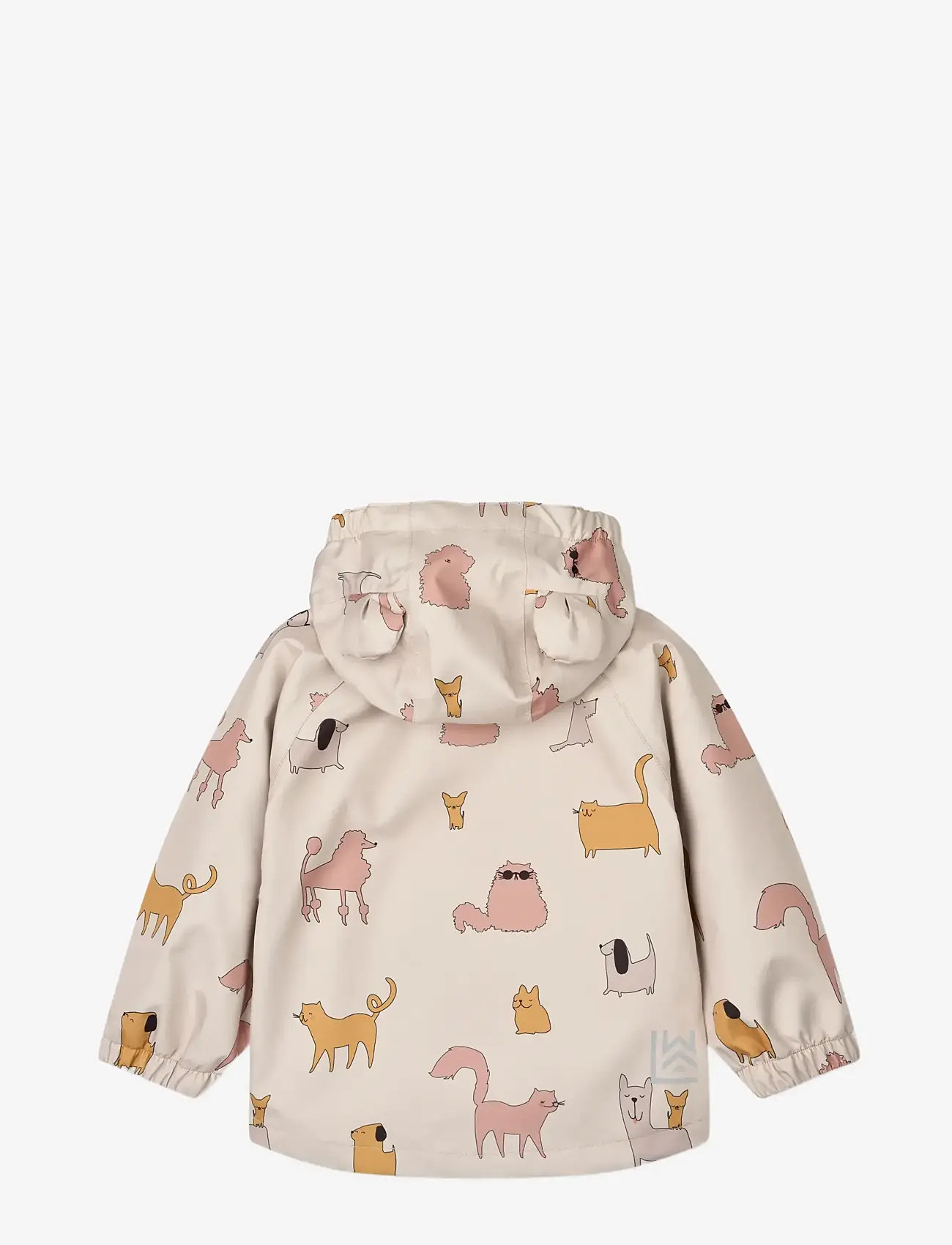 Liewood - Manu Rainwear Set - regensets - cats and dogs / sandy - 3