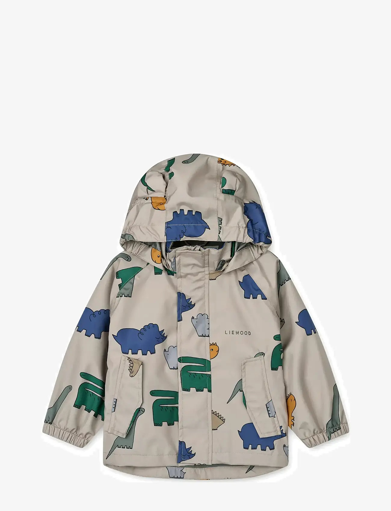 Liewood - Manu Rainwear Set - rain sets - dinosaurs / mist - 2