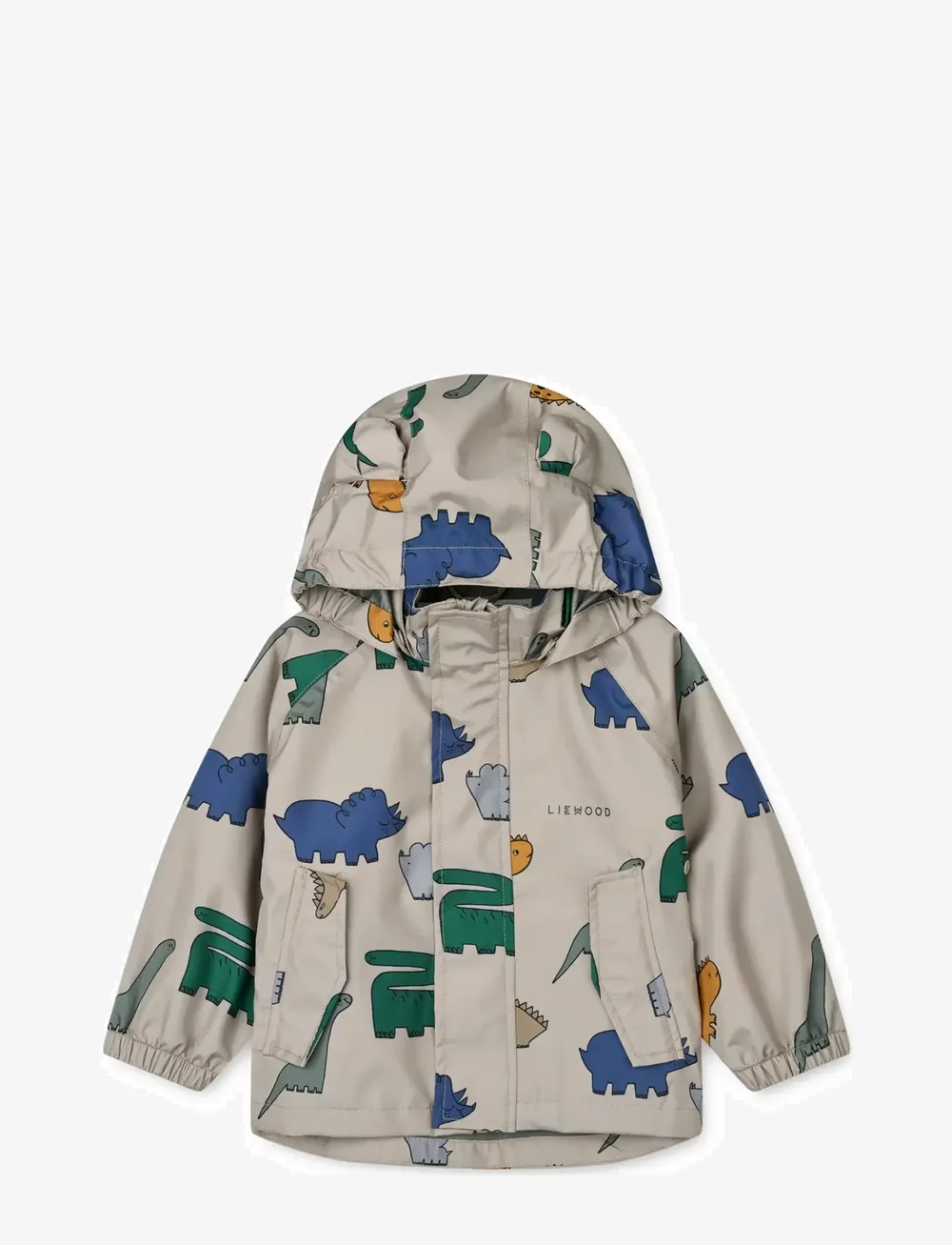 Liewood - Manu Rainwear Set - rain sets - dinosaurs / mist - 2