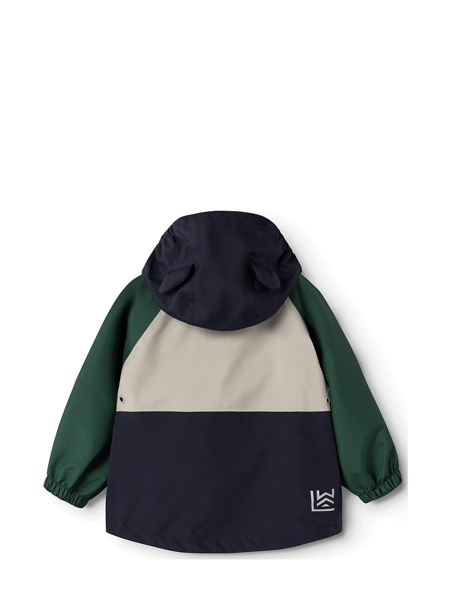 Liewood - Manu Rainwear Set - rain sets - garden green multi mix - 3