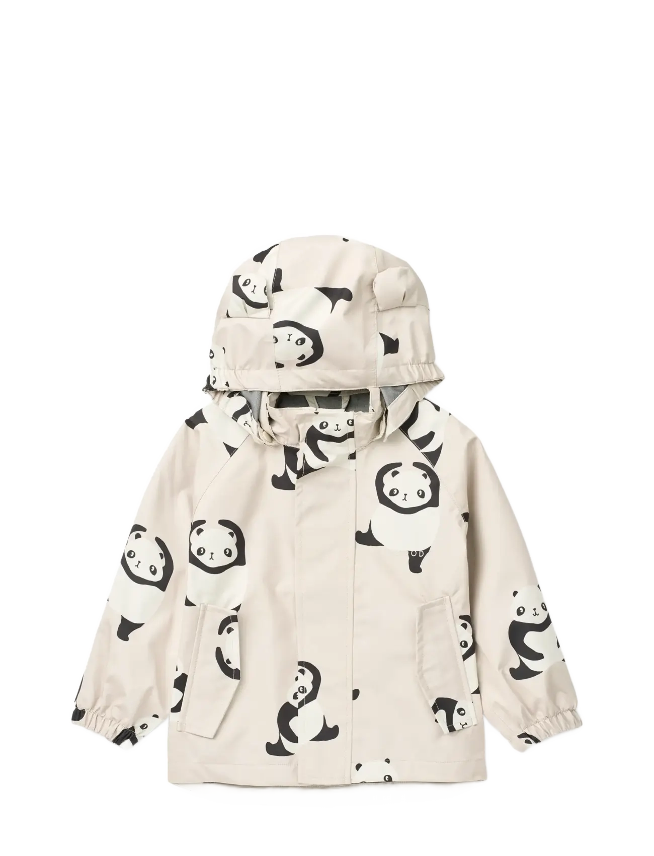 Liewood - Manu Rainwear Set - regensets - panda / sandy - 3