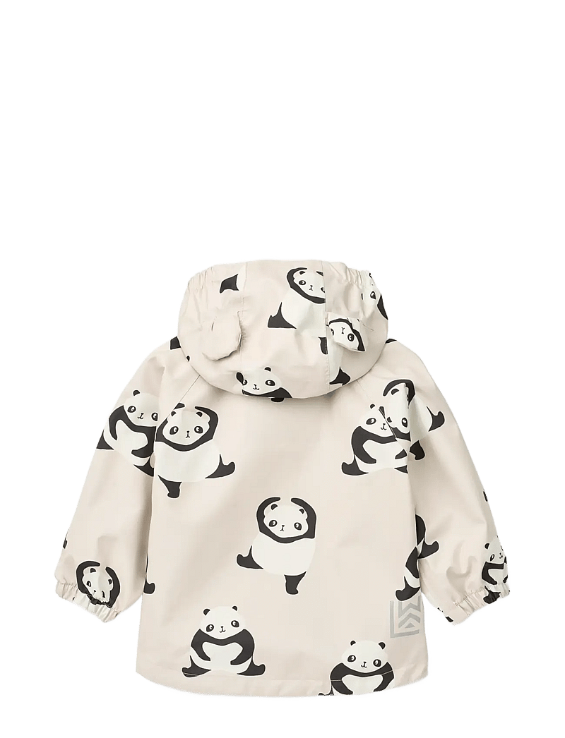 Liewood - Manu Rainwear Set - sadeasut - panda / sandy - 4