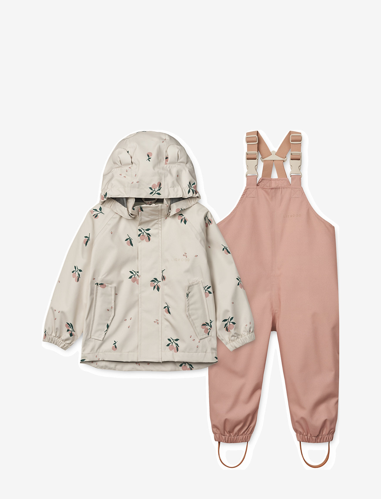 Liewood - Manu Rainwear Set - peach / sea shell - 0