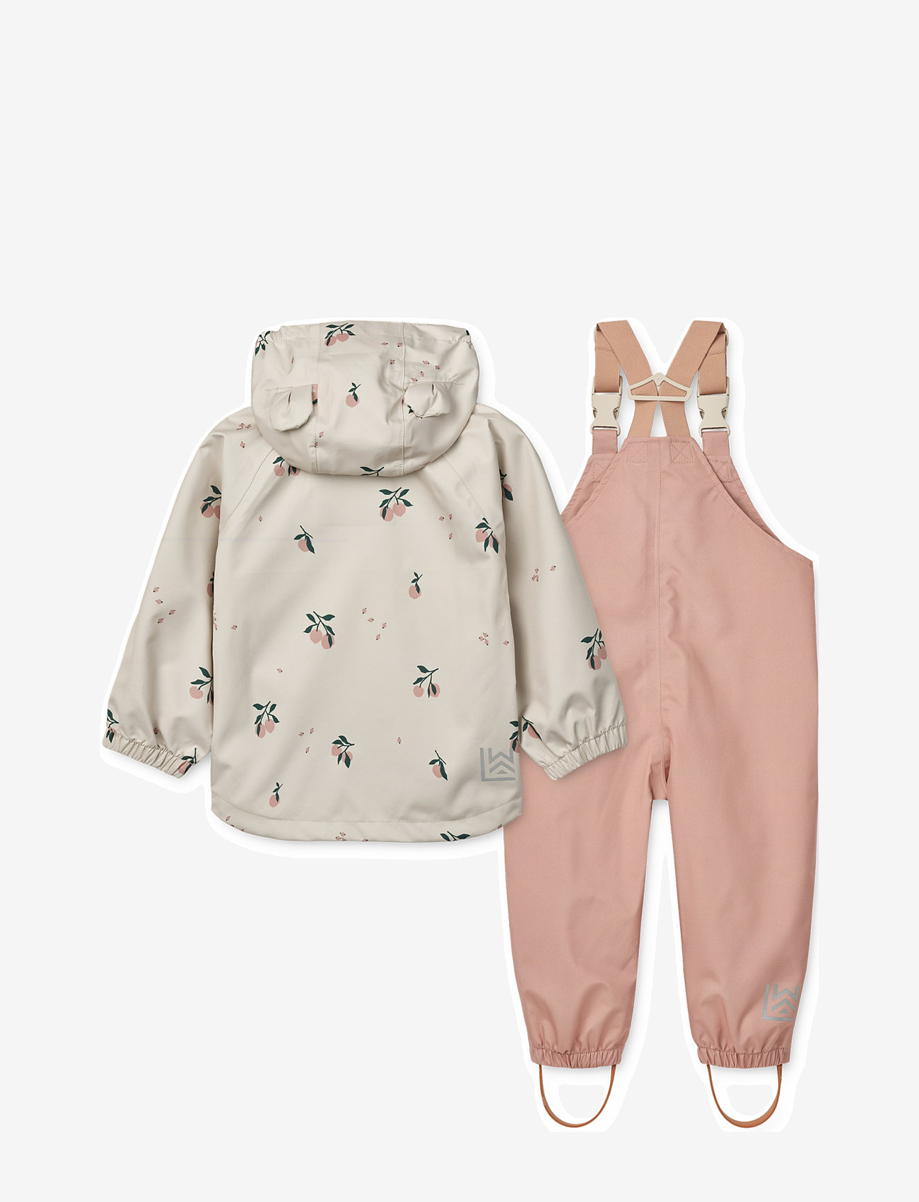 Liewood - Manu Rainwear Set - peach / sea shell - 1