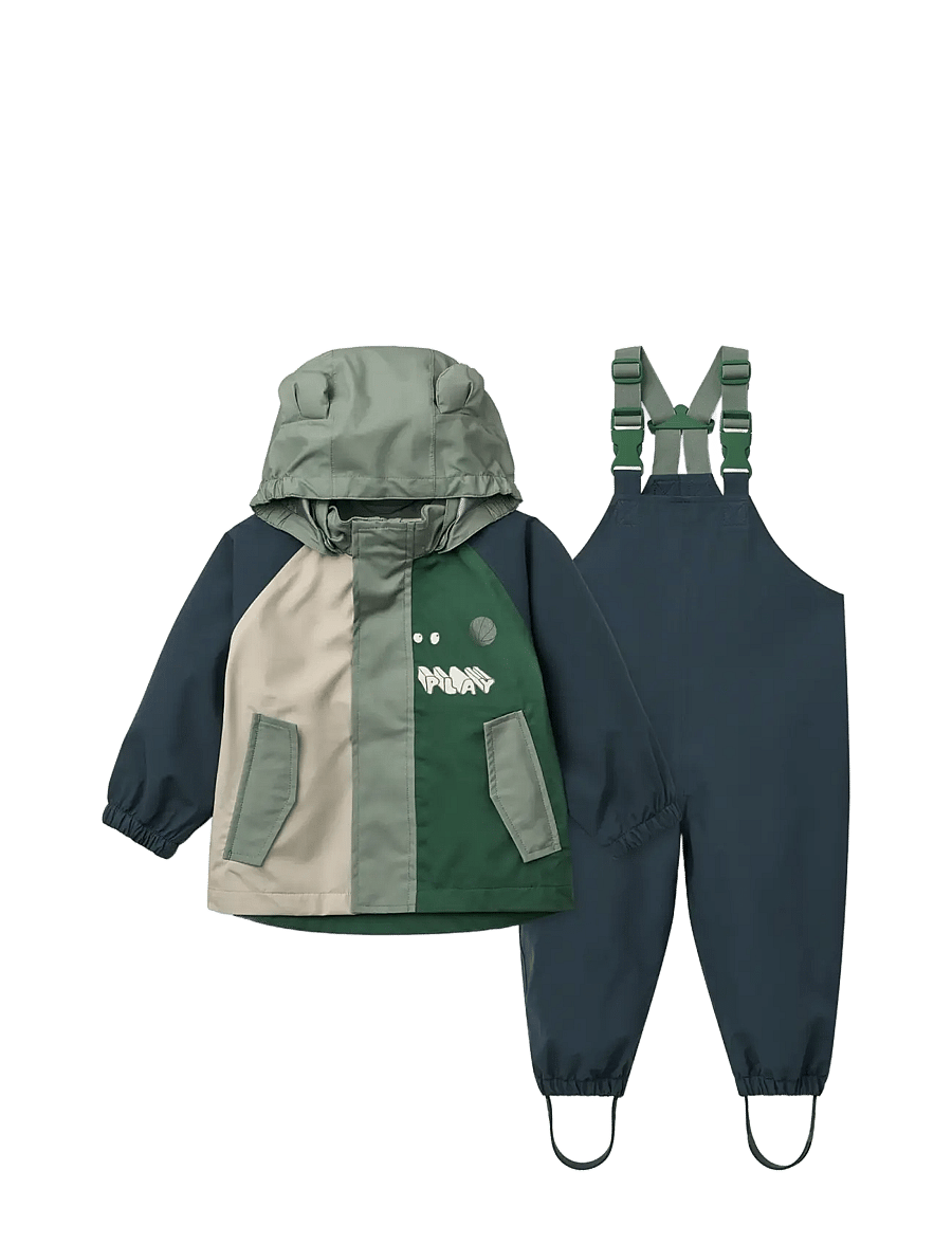 Liewood - Manu Rainwear Set - rain sets - play multi mix - 0