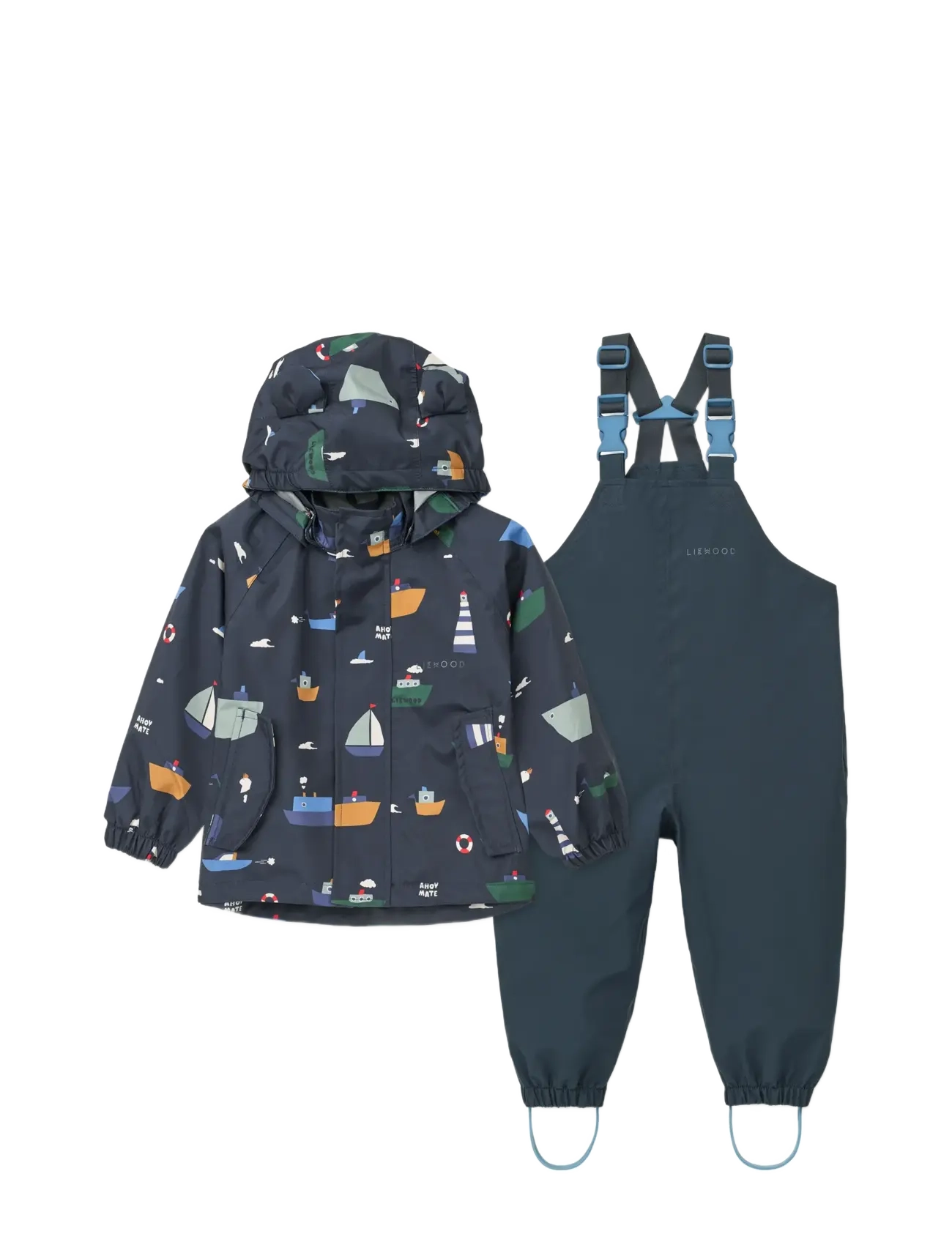 Liewood Manu Rainwear Set - Ytterkläder - SAILING / CLASSIC NAVY / navy