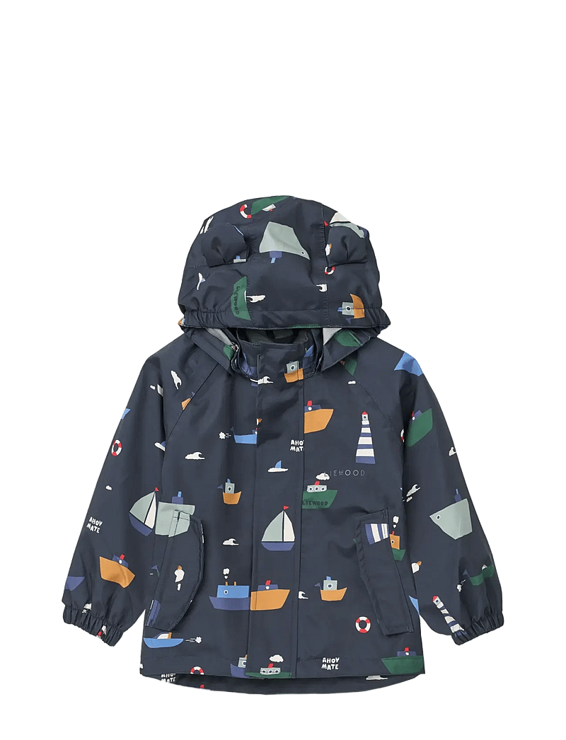 Liewood - Manu Rainwear Set - regensets - sailing / classic navy - 2