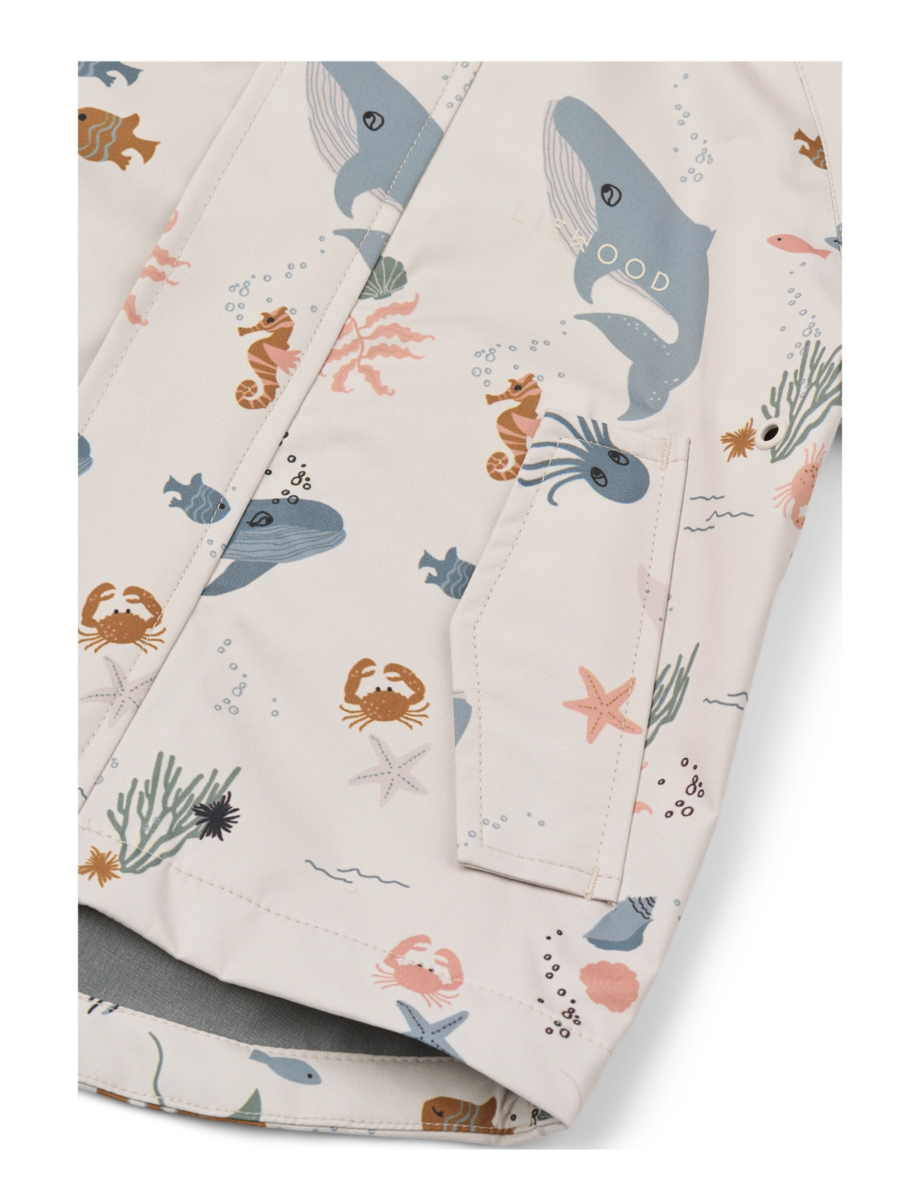 Liewood - Manu Rainwear Set - overtøj - sea creature / sandy - 5