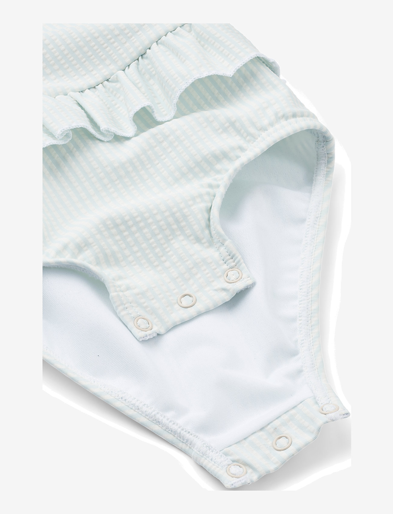 Liewood - Amina Baby Stripe Swimsuit - swimsuits - y/d stripe pure sky / creme de la creme - 2