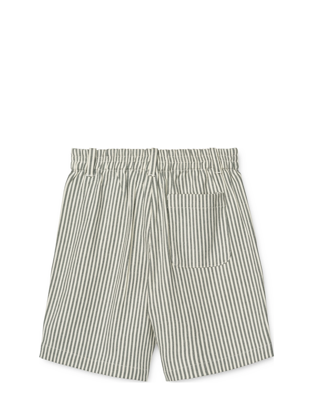 Liewood - Barrett Stripe Shorts - badehosen - y/d stripe whale blue / creme de la creme - 1