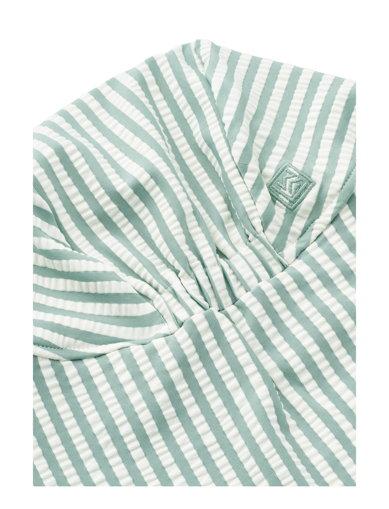 Liewood - Cecilia Seersucker Swim Hat - badehætter - stripe peppermint / crisp white - 1